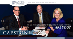 Desktop Screenshot of capstonebusinessadvisors.com